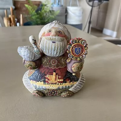 Vtg G. DeBrekht SANTA' BROADMOOR 5  Figurine  590011 LE 2007 • $40