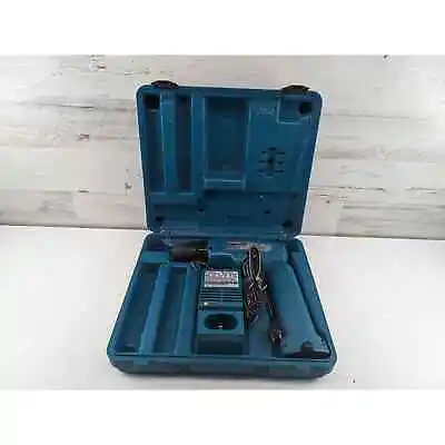 Makita 6095D 9.6V 3/8  Cordless Drill Driver Charger Case- Works No Battery • $29.90