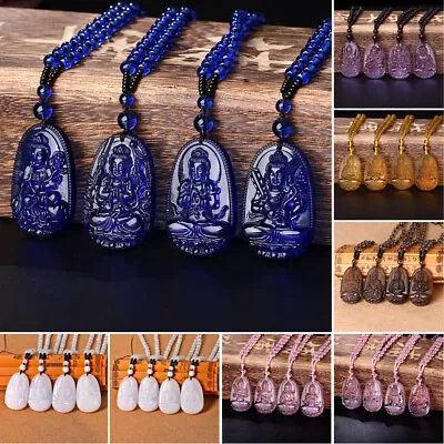 Amitabha Carved Buddha Lucky Amulet Pendant Necklace For Women Men Jewelry Gifts • $6.99