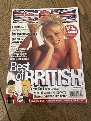 £6 • Buy Escape Magazine February 1998 Prodigy Firestarter Liam Howlett Keith Flint 90s