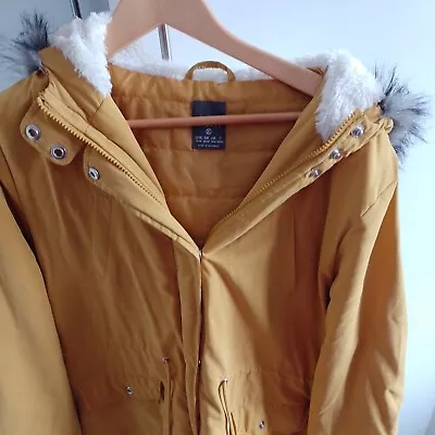 Ladies Coat. Size XL. 18/20. Mustard. Primark. • £5