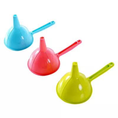 3 Pcs Plastic Perfume Funnel Bottle Funnel Kitchen Small Funnel • $9.25