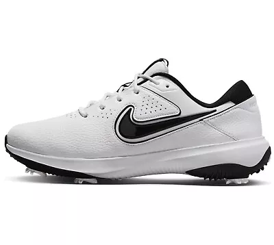 Size 12.5 Nike Air Zoom Victory Pro 3 White Black Men's Golf Shoes DV6800-110 • $59.99