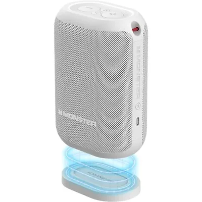 Monster DNA One Portable Wireless Speaker IP67 White • $49.99