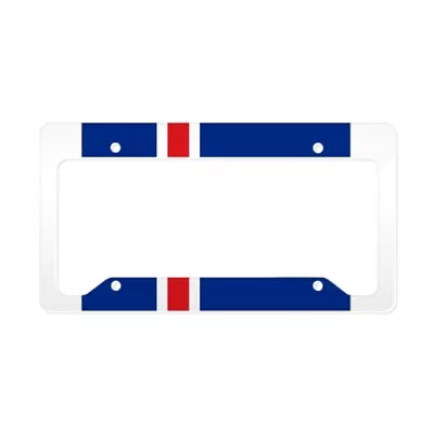 CafePress Iceland Flag License Plate Holder License Frame (1451344276) • $15.99