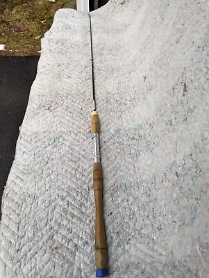 Vintage Kroydon 4' 8-1/2  Boat Fishing Rod W/Wood Handle • $29.95