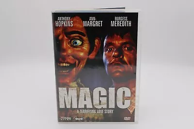 Magic (DVD 1978) Anthony Hopkins Ann-Margret Burgess Meredith Region Free • $9.99