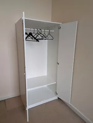£50 • Buy IKEA Klepstadd Wardrobe White Used Conditon 