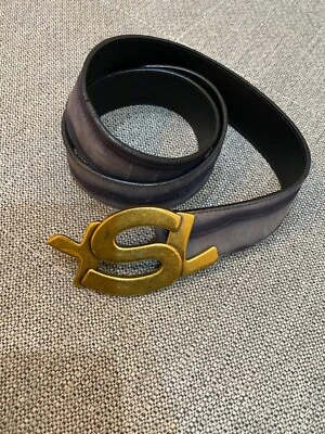 $289 • Buy Yves Saint Laurent Mens Belt Vintage