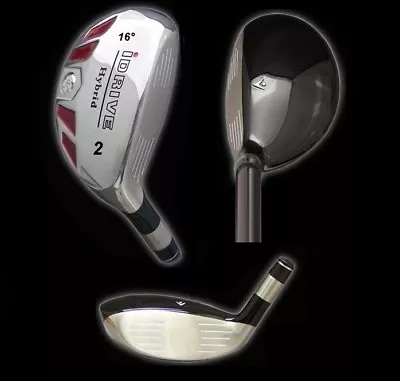 $65.95 • Buy IDRIVE Hybrid IRON Wood Golf Clubs (select Custom Made) 2 3 4 5 6 7 8 9 PW SW LW
