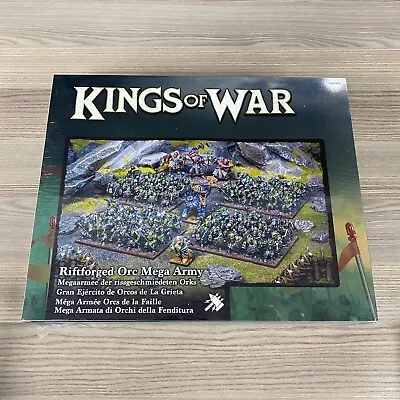 Riftforged Orc Mega Army Kings Of War Mantic Miniatures Fantasy Models Mantic • $126.05