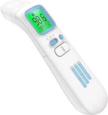 Forehead Ear Thermometer Baby Adults Food Fever Alarm Surface Room • $24.95