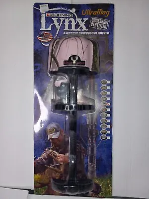 Bohning Lynx Ultra Mag 4 Arrow Crossbow Quiver Mossy Oak Pink Camo Exterior • $29.95
