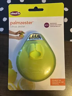 Chef'n PalmZester Citrus Zester For Lemons Limes Oranges Avocado Green • $8