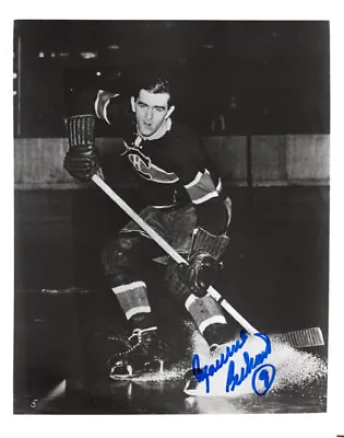 MAURICE RICHARD SIGNED AUTOGRAPHED 8x10 PHOTO MONTREAL CANADIENS BECKETT BAS • $285