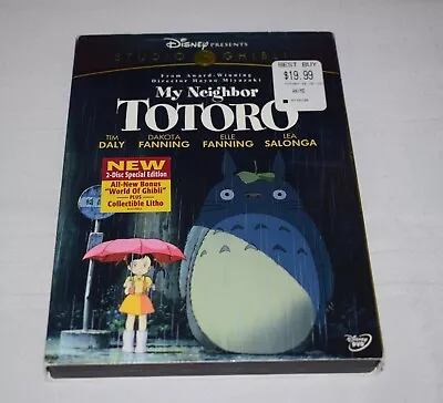 Disney My Neighbor Totoro 2-Disc DVD Set (2010) ~ #9 • $9