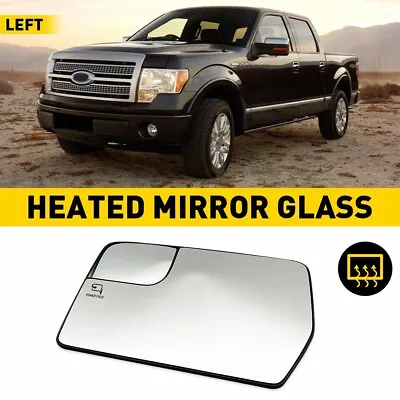 Driver Side Mirror Glass Spotter W/ Heated Fit For FORD F150 F-150 2011-2014 • $22.99