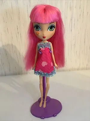 La Dee Da 10 Inch Doll By Spinmaster Long Pink Hair Heart Dress • $7