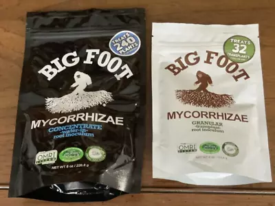 Big Foot Mycorrhizae Concentrate 8 Oz & 4 Oz Granular • $27.99