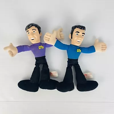 2008 Blue And Purple Used Wiggles Plushes Plain Shirt • $30