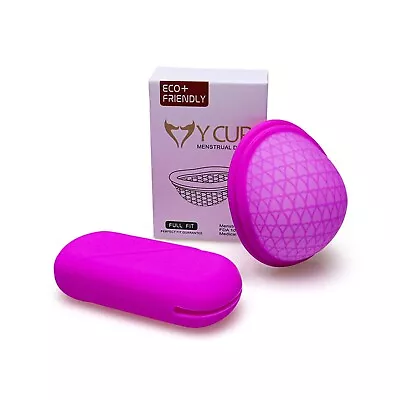 L Menstrual Cup Reusable For Women Grade Silicone Disc Designed Feminine Hygiene • $8.50