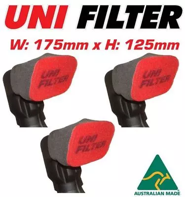 Unifilter 3x Safari Snorkel Ram Head (175W) X 125H) Cover Pre Cleaner Filter • $68.99