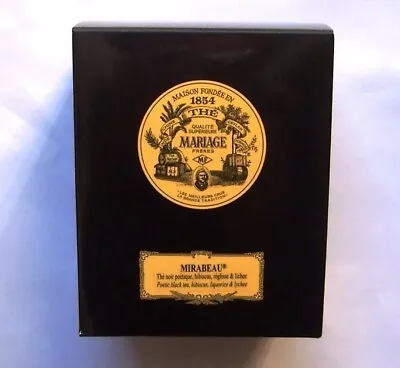 Mariage Freres - MIRABEAU® - Black Classical Sealed 3.52oz / 100gr Canister • $39.99