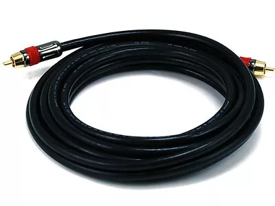 Monoprice 15ft High-quality Coaxial Audio/Video RCA CL2 Rated RG6 Cable • $11.28