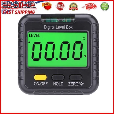 £12.49 • Buy Magnetic Digital Inclinometer Angle Finder Protractor (w/Spirit Bubble)