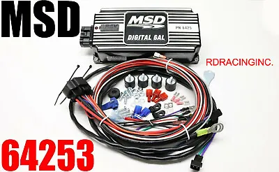 MSD Ignition 64253 Black Digital 6AL Ignition Control With Rev Control Black New • $359.95