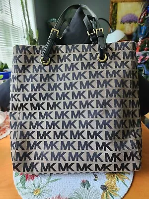 Michael Kors Signature Monogram Grab Totes Shoulder Bag  • $59.99