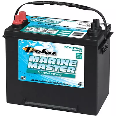 DEKA NEW 24M7 Marine Starting Battery 1000AMP Cranking Power (Group 24) • $179.99