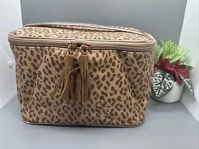 IPSY Animal Print ( Cheetah) Big Cosmetic Makeup Bag. NEW No Tag. Freeship • $13