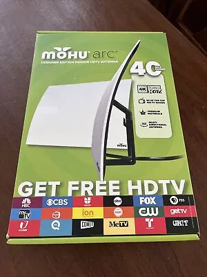 Mohu Arc MH-110033 40 Mile Range Digital TV Antenna • $25