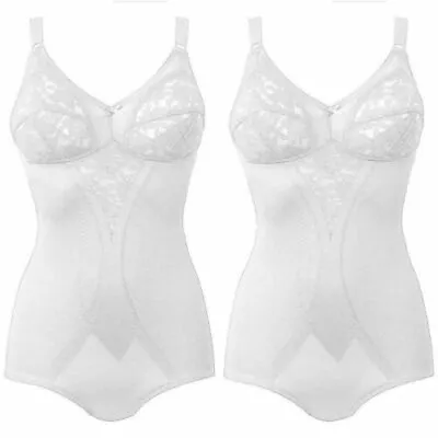 £8.99 • Buy Charnos Superfit Non Wired Soft Cup Bodyshaper 36 C/d Cup Colour White Ch4612
