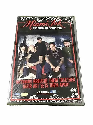 Miami Ink The Complete Series Two ‘ New Sealed DVD • £6.95
