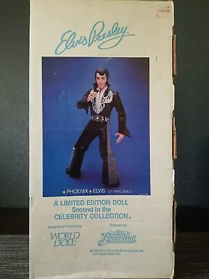 1984 World Doll PHOENIX ELVIS PRESLEY #71960 21  Vinyl Doll #2 With Box • $79.99