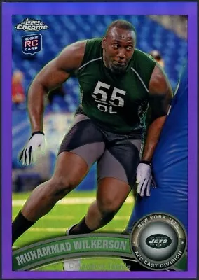 2011 Topps Chrome Muhammad Wilkerson Purple Refractor #/499 Card #192 • $2.99