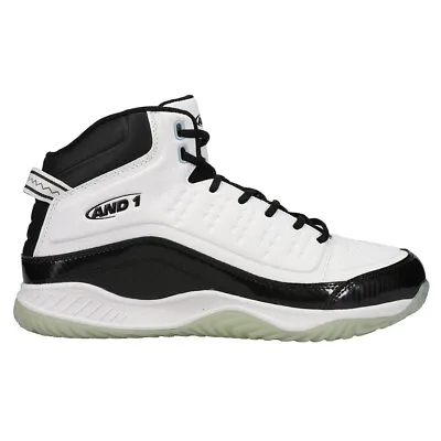 AND1 M And1 Pulse Ii Basketball  Mens Black White Sneakers Athletic Shoes AD900 • $28.15