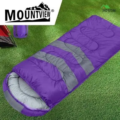 Mountview Single Sleeping Bag Bags Outdoor Camping Hiking Thermal -10 Deg Tent • $50.38