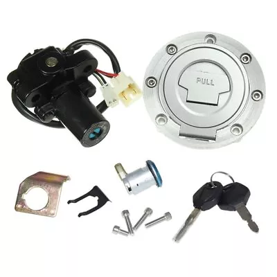 Ignition Switch Gas Cap For Yamaha YZF R1 R6 R6S FZ6 FJR1300 • $23.79