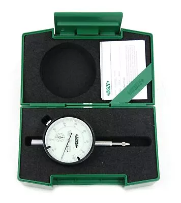 Insize Metric Lug Back Dial Indicator 10mm Range Series 2308-10A • $48.80