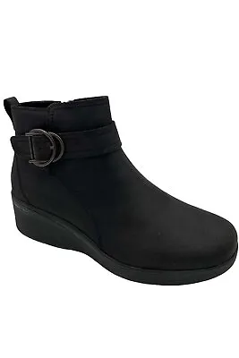 Skechers Pier-Lite Ankle Boots Forever Chic Black • $54.99