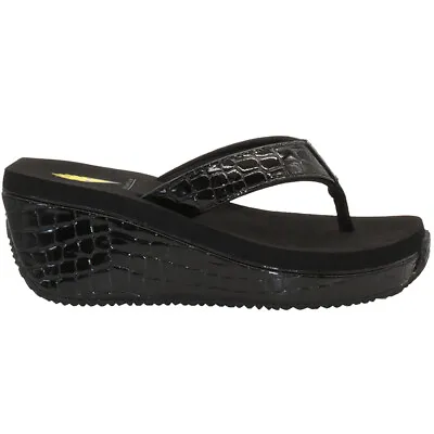 Volatile Frappachino Platform  Womens Black Casual Sandals PV103-002 • $42.25