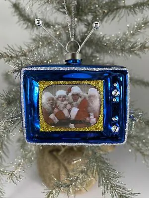 Kat & Annie 'I Love Lucy' On TV Glass Christmas Ornament • $24