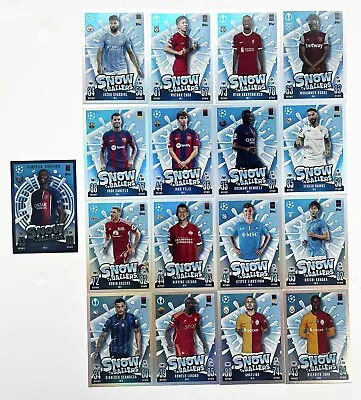 Match Attax 23/24 Snow Ballers - Full Set Inc. Limited Edition Randal Kolo Muami • £5