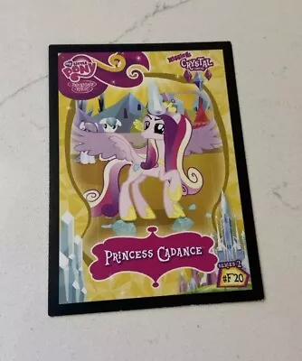 My Little Pony Trading Cards Series 2 Foil Princess Cadance #F20 Puzzle MLP TC • $20