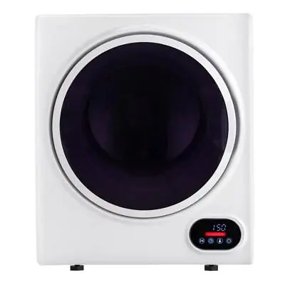 New 1.5 Cu.Ft 5.5LBS Electric Dryer Machine Drum Clothing Apartment Home White • $176.99