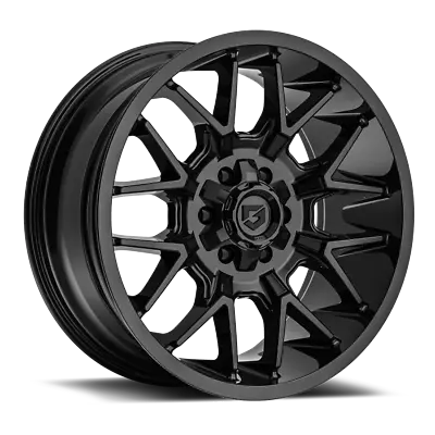 Gear Off-Road 20x9 Wheel Gloss Black 768B 8x6.5/8x6.5 +18mm Aluminum Rim • $237.99