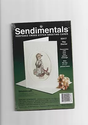£11.99 • Buy Sendimentals Keepsake Cross Stitch Greeting Card 02417 The Doctor
